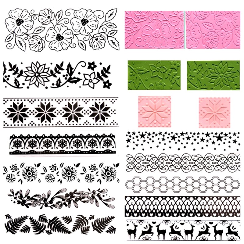 Gardening Tools Diy - Snasan folhas flor estrela renda côncavo