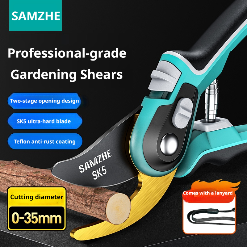 Gardening Tools On Sale - Tesoura de Poda SAMZHE para Jardinagem,
