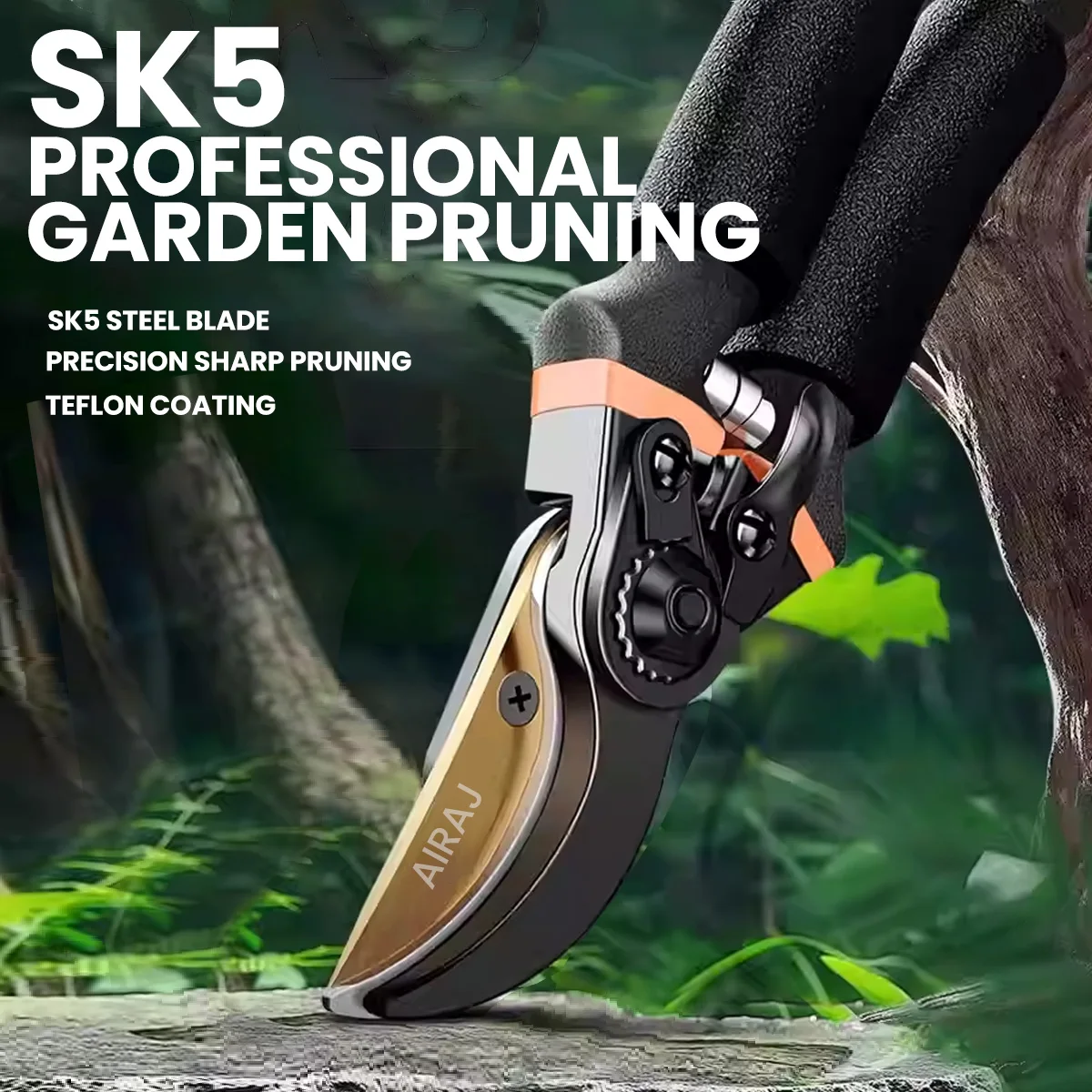 Gardening Tools On Sale - Airaj 8.5 Polegada tesouras podadoras sk5