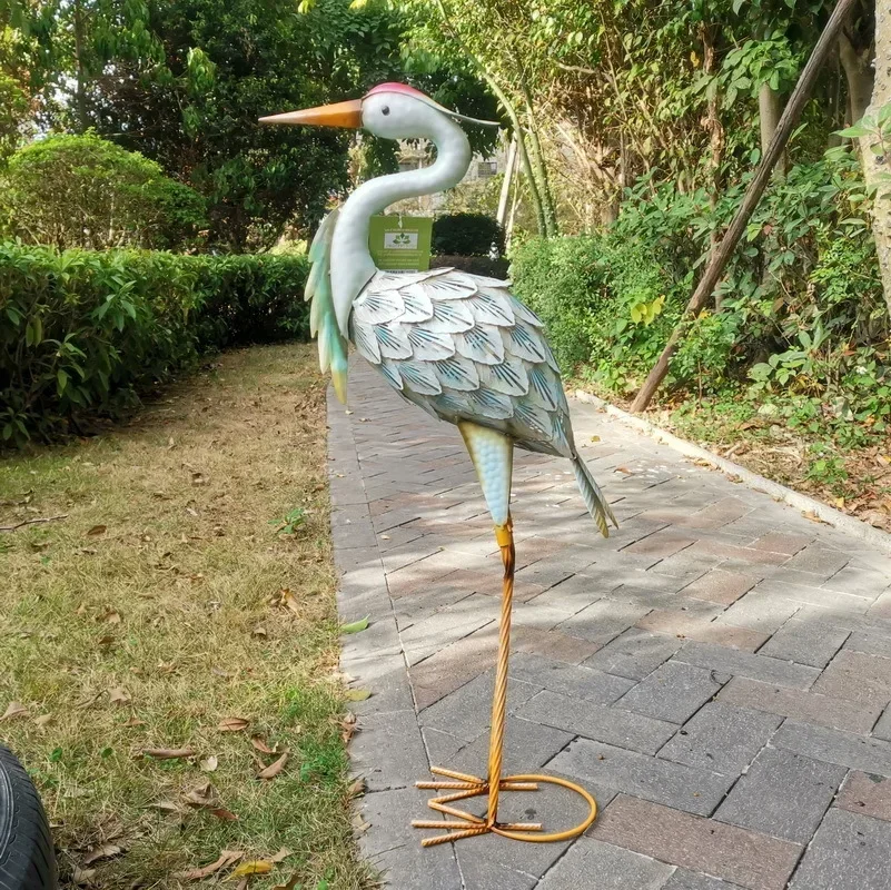 Escultura de Ferro Artesanal A - Gardening Tools Amazon avaliação e preço