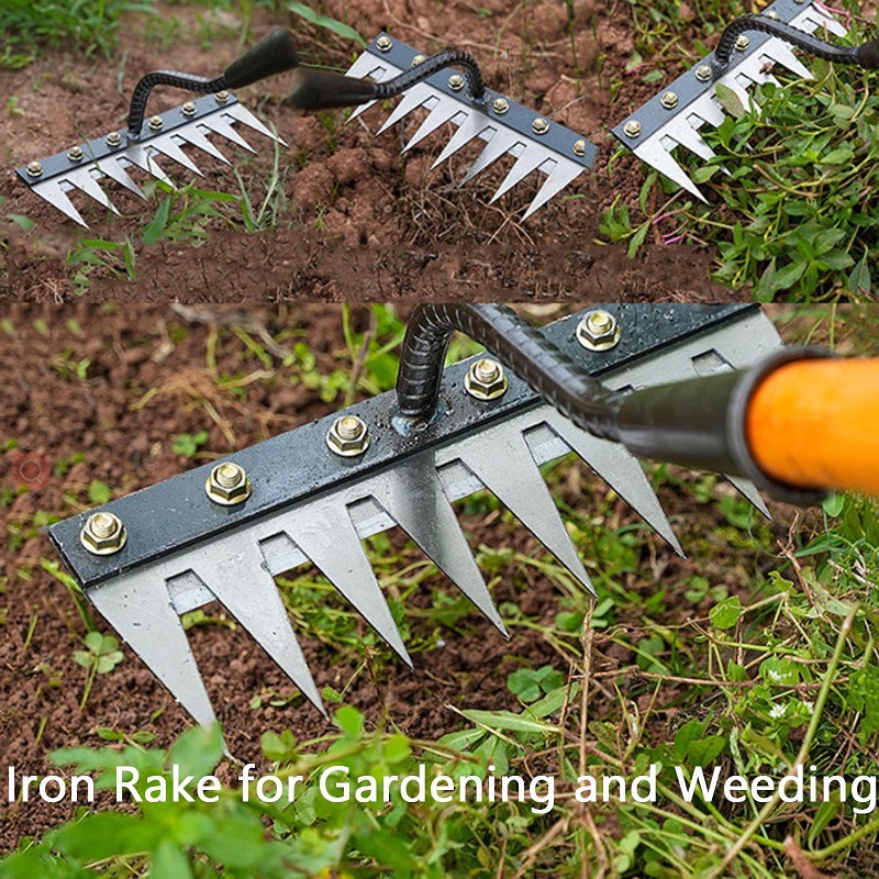 5/6/7/8 dentes 1 pçs aço carbo - Gardening Tools On Sale avaliação e preço