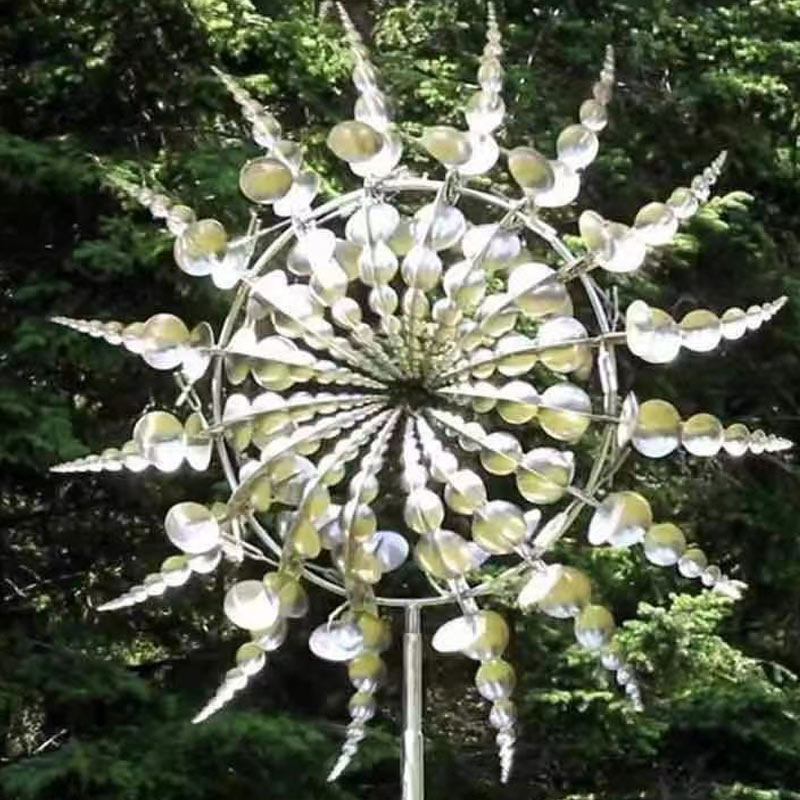 Moinho de vento de metal ao ar - Gardening Tools Unique avaliação e preço