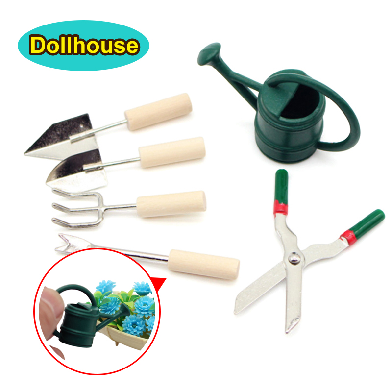 1/12 casa de bonecas simulação - Gardening Tools Diy avaliação e preço