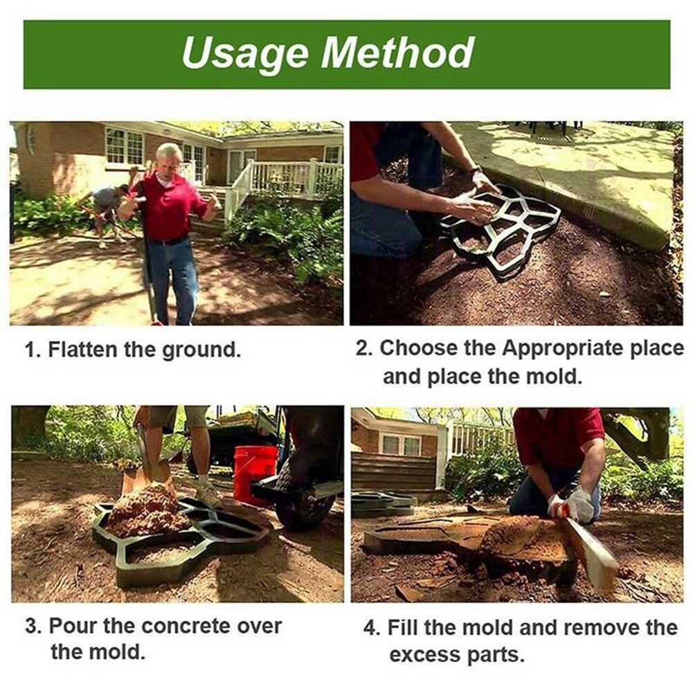 Molde de Pavimentação para Jar - Gardening Tools Diy avaliação e preço
