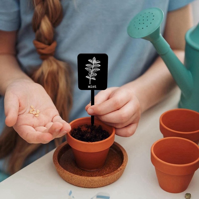 24 Etiquetas de Acrílico para  - Gardening Tools With Names avaliação e preço