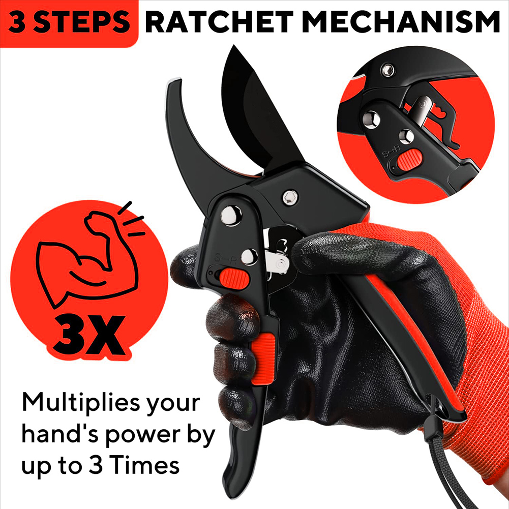 Tesouras de poda de catraca pa - Gardening Tools On Sale avaliação e preço