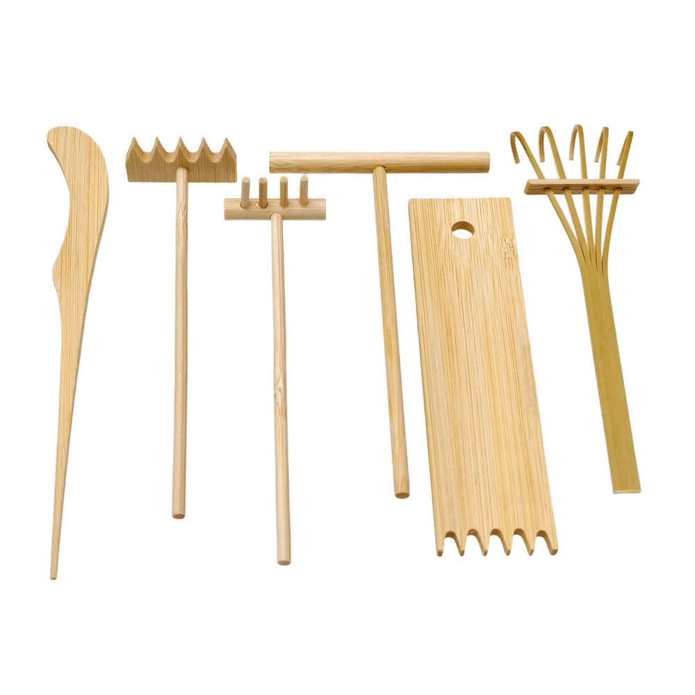 Kit de Ferramentas de Bambu pa - Gardening Tools Drawing avaliação e preço